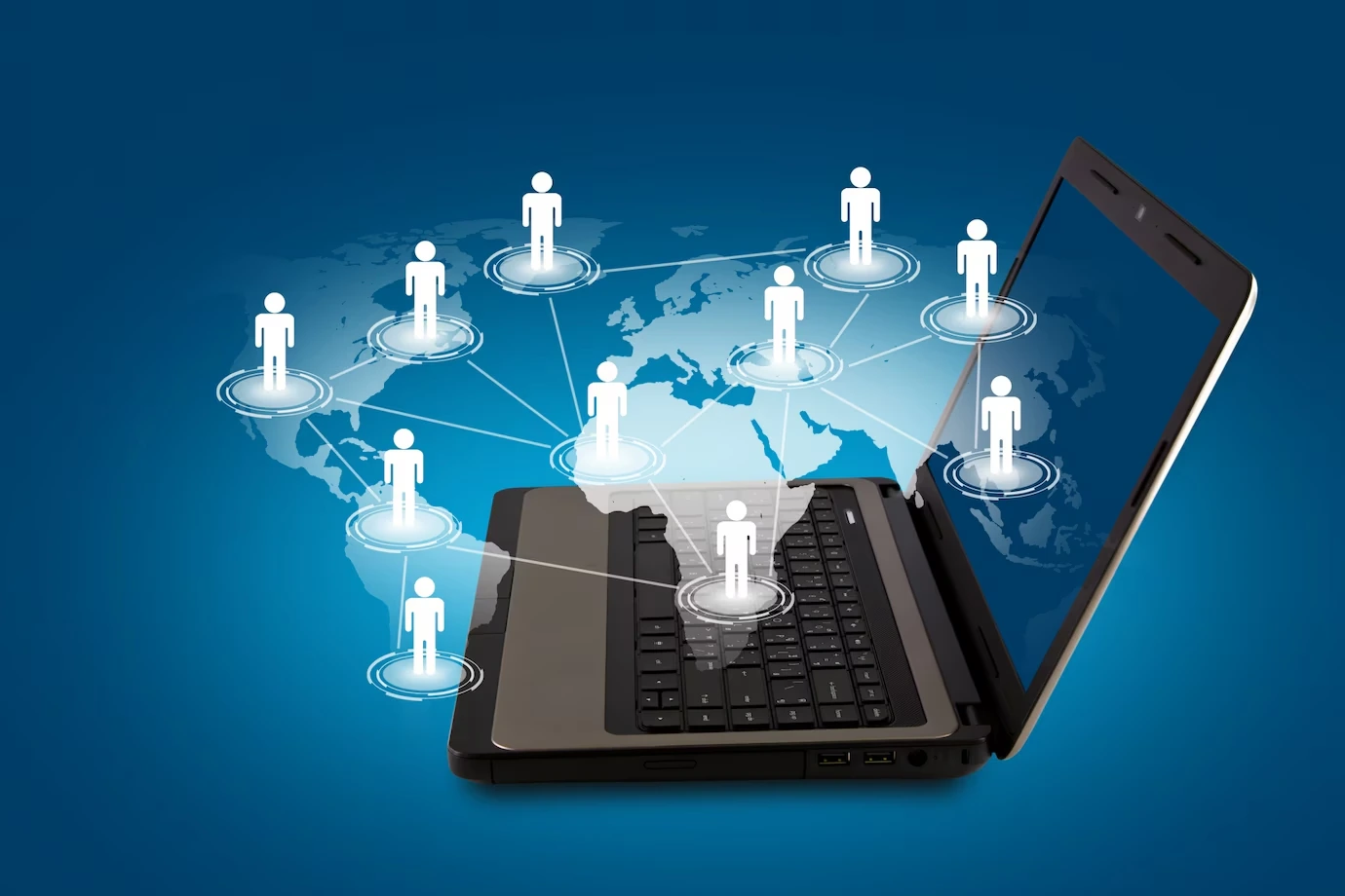laptop-with-network-connection-illustration-and-global-connections