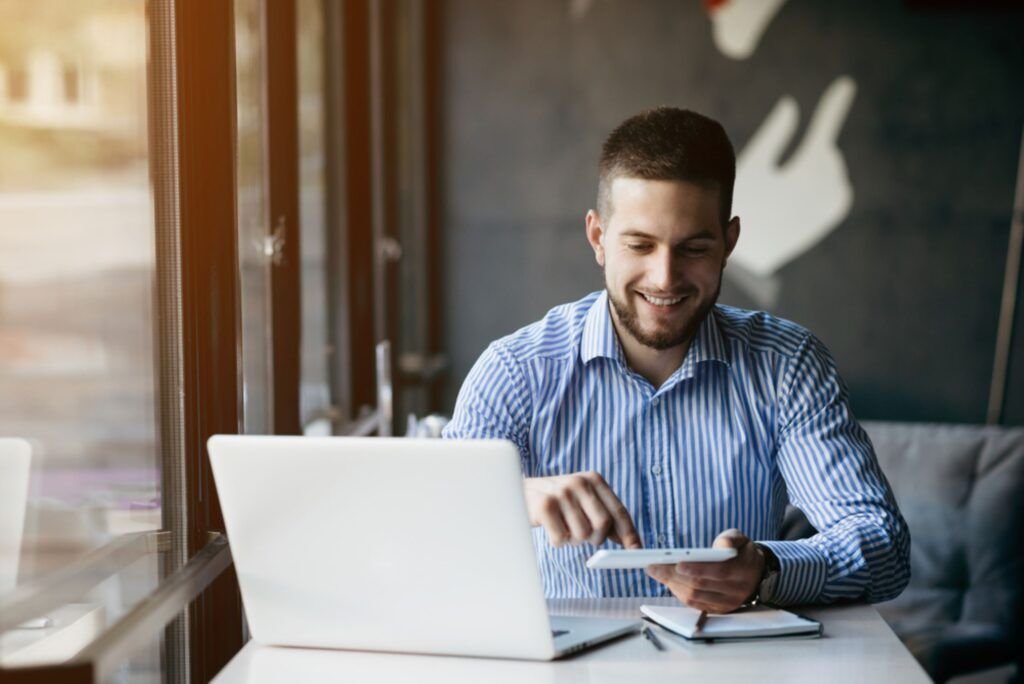 man-working-on-a-laptop