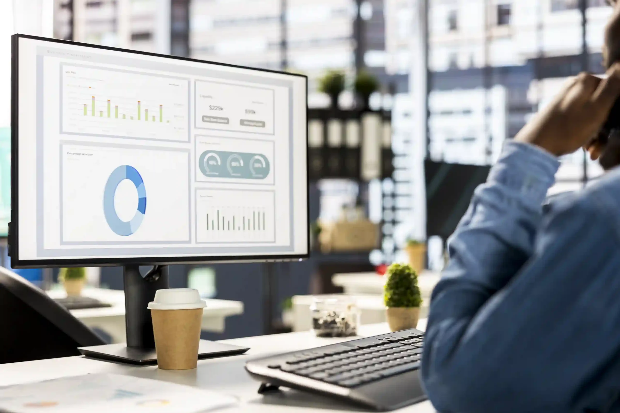 result, giving analytics reporting and KPI tracking